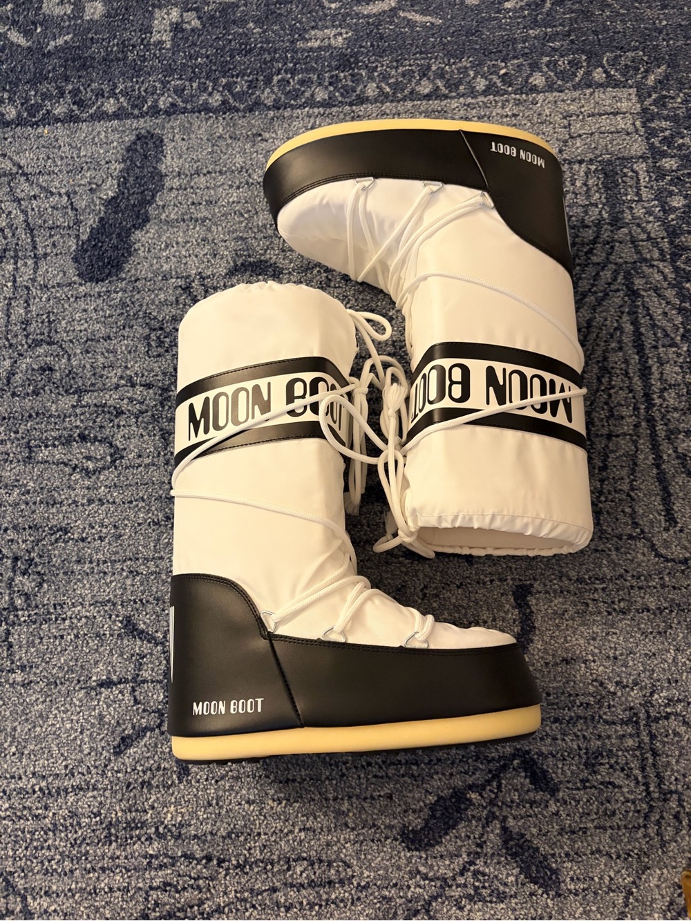 Moon boots icon nylon knee high snow boots